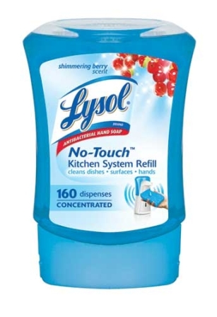 LYSOL NoTouch Kitchen System Hand Soap Refill  Shimmering Berry Discontinued